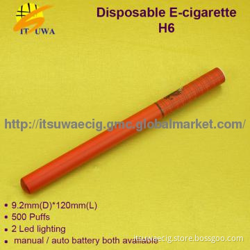2012 The most popular e cig new disposable e-cigarette H6